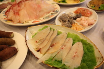 활오징어회 산오징어물회
