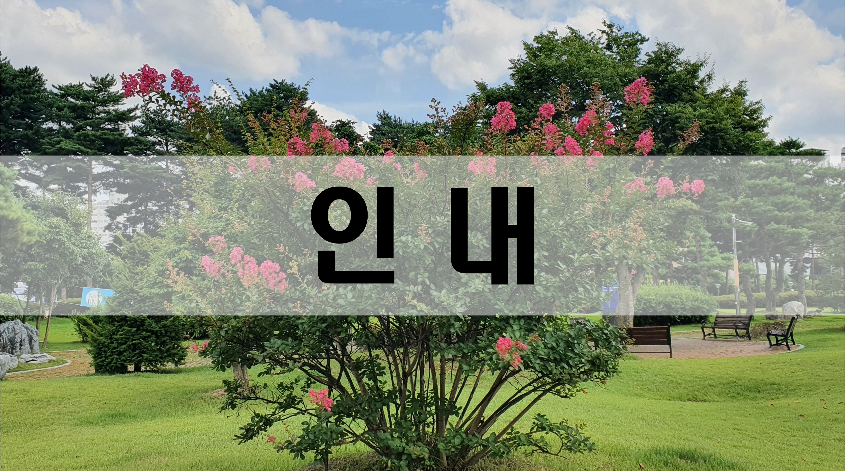  인내 [성장 명언]