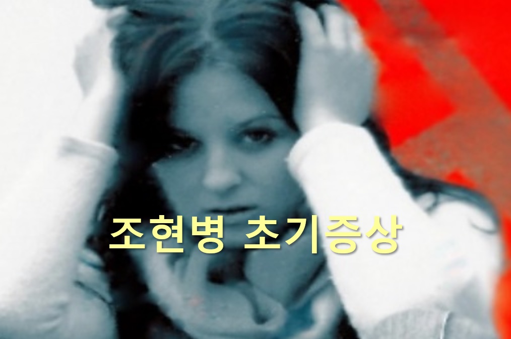  조현병 초기증상과 조현병 원인