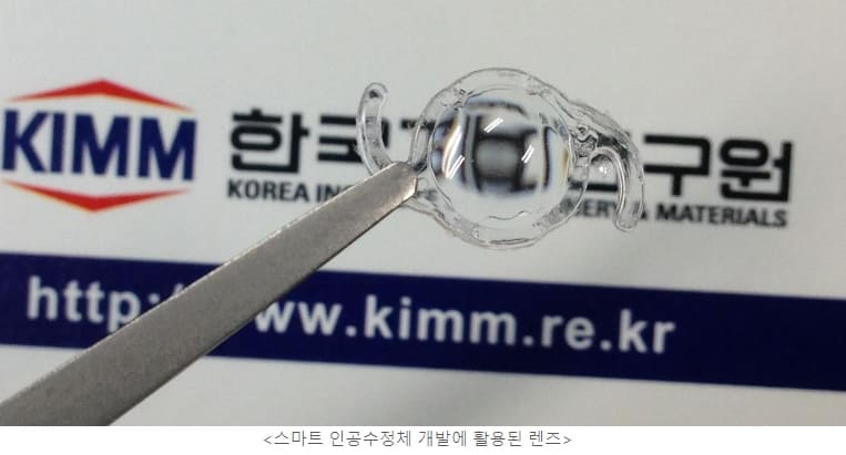 기계연구원&#44; 치매 조기 진단 가능 스마트 인공 수정체 기술 개발...국내 최초