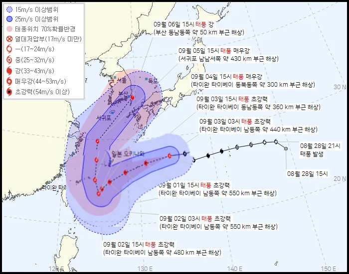 태풍진로