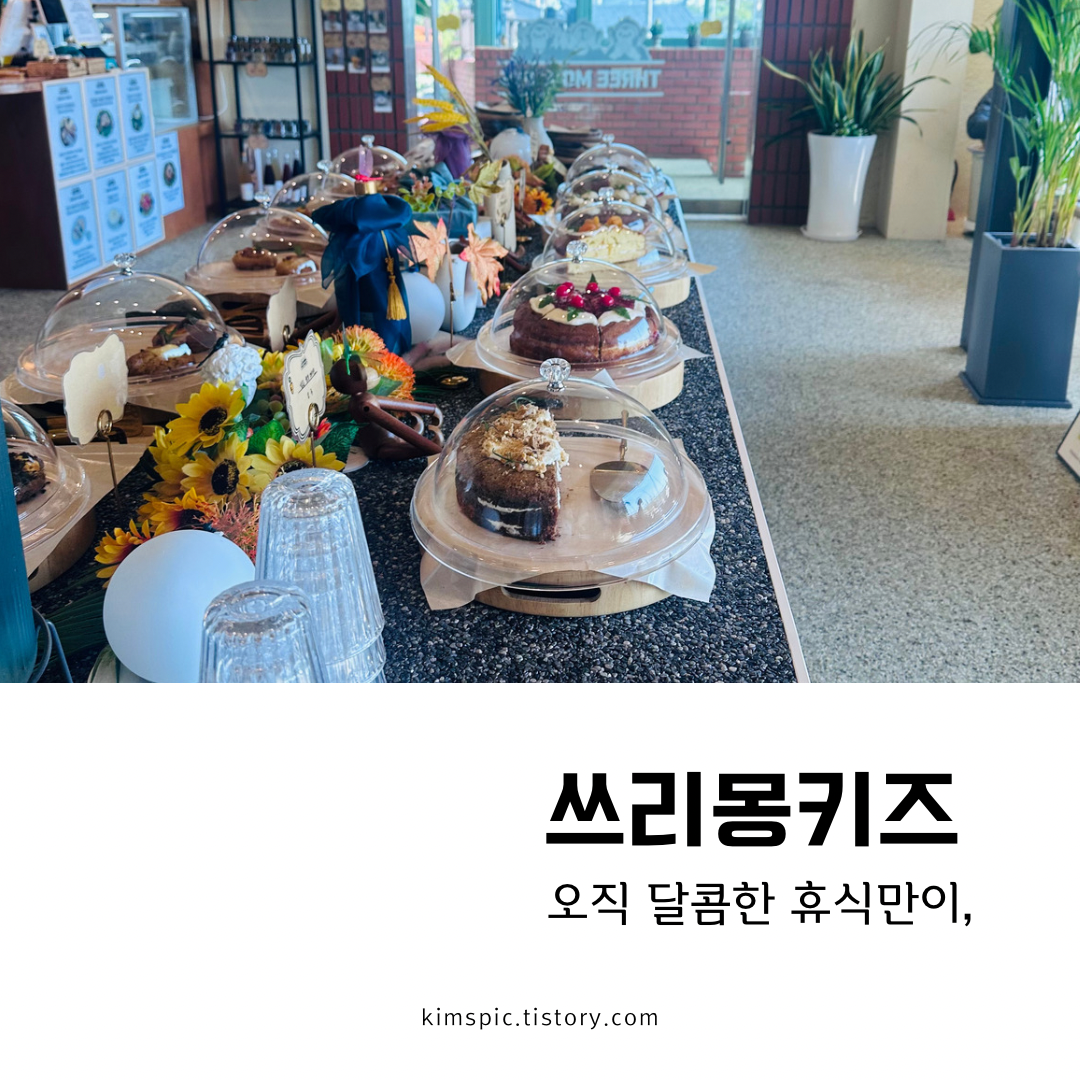 수원 카페 쓰리몽키즈