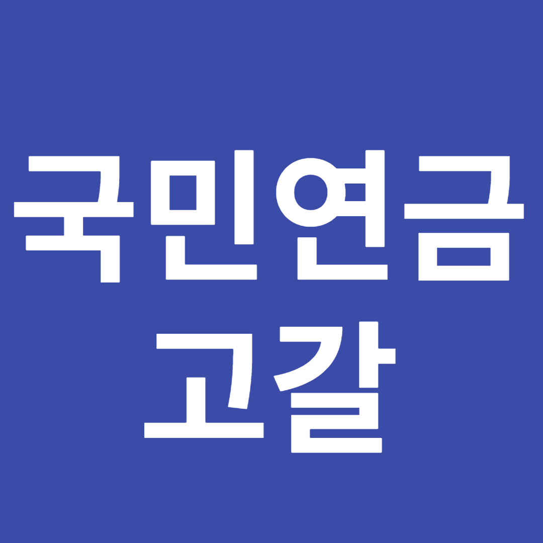  국민연금 고갈 대책