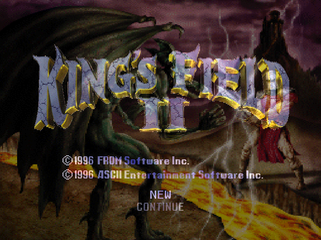  ASCII Entertainment - 킹스 필드 2 북미판 King's Field II USA (플레이 스테이션 - PS - iso 다운로드)