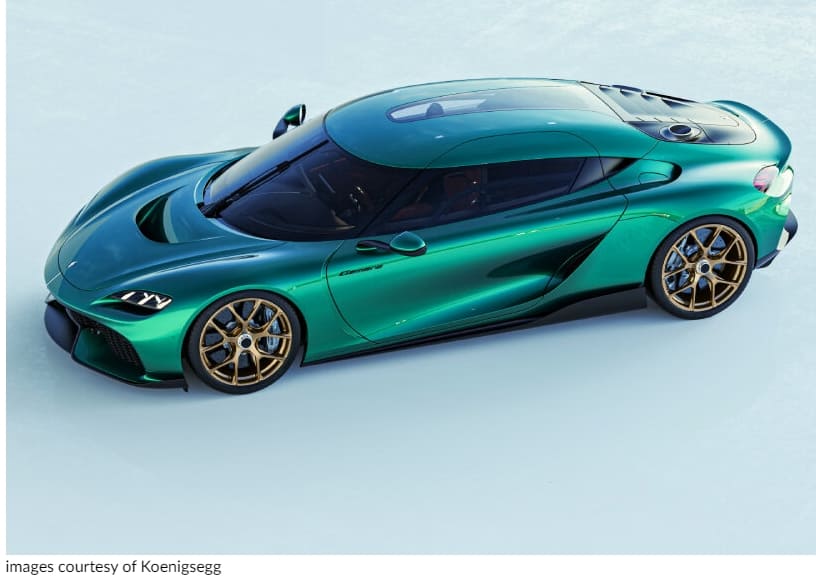  코닉세그, 세계 최초 4인승 선바이저 윈도우 스포티 메가카 선보여 VIDEO: Koenigsegg debuts gemera, the world's first 4-seater sporty megacar with sun visor windows