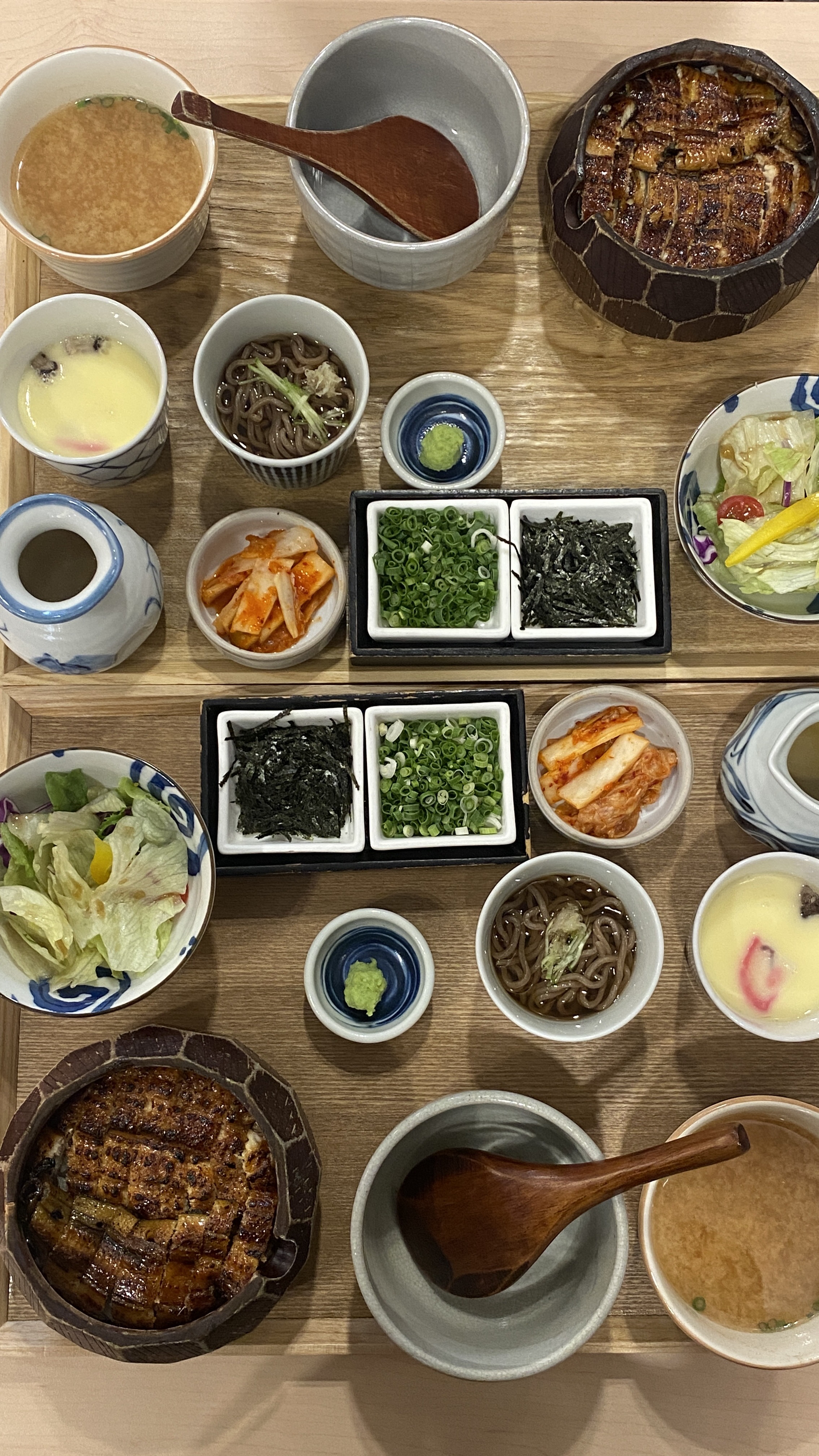히츠마부시(민물장어덮밥) 음식구성