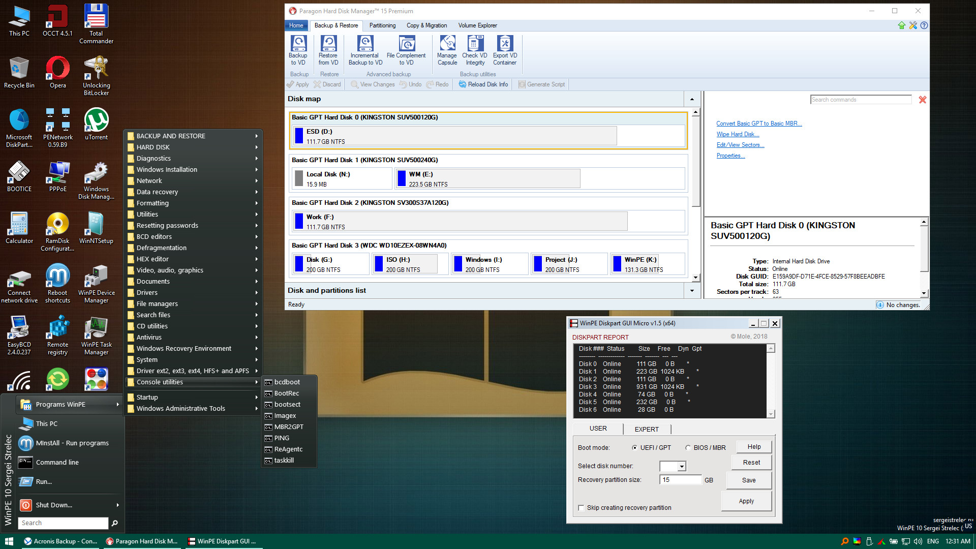 victoria hdd utility iso to usb