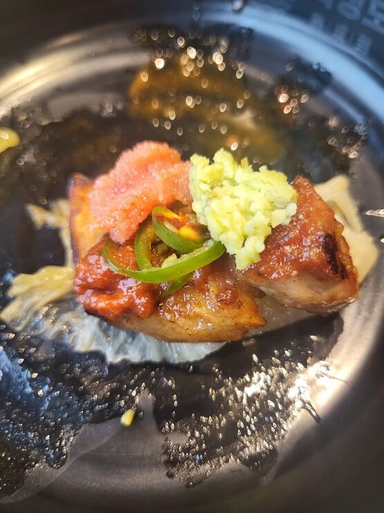 명란젓갈 With 뼈목살