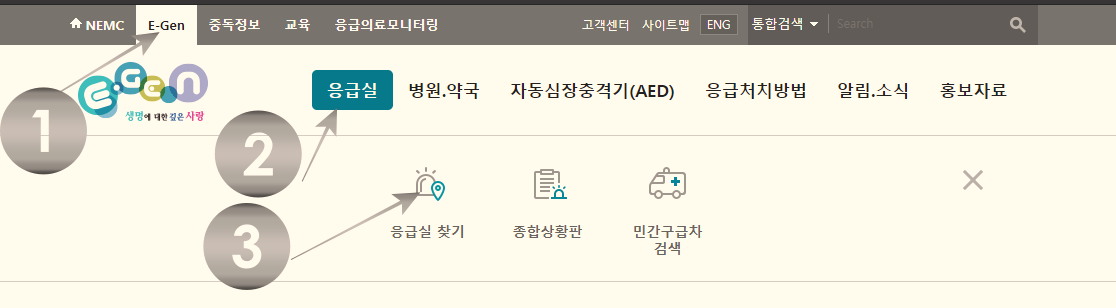  병원 응급실 [충청남도 천안시] 찾기