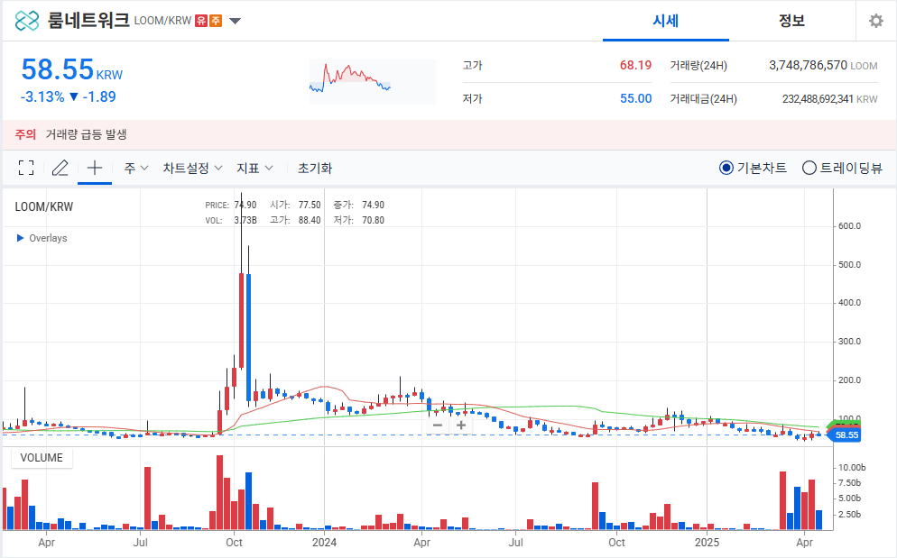 룸네트워크 코인