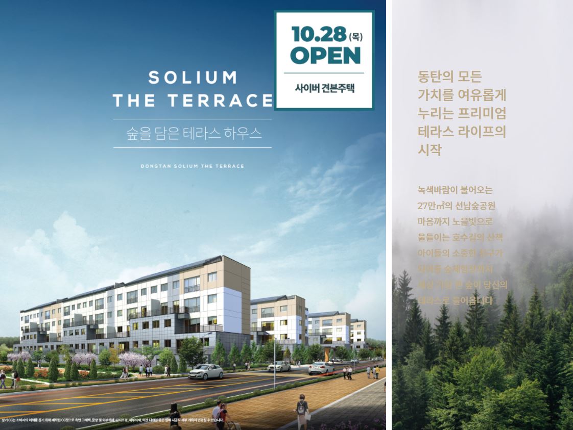  동탄2 솔리움 더 테라스 청약, 분양가, 평면도, 일정 도우미
