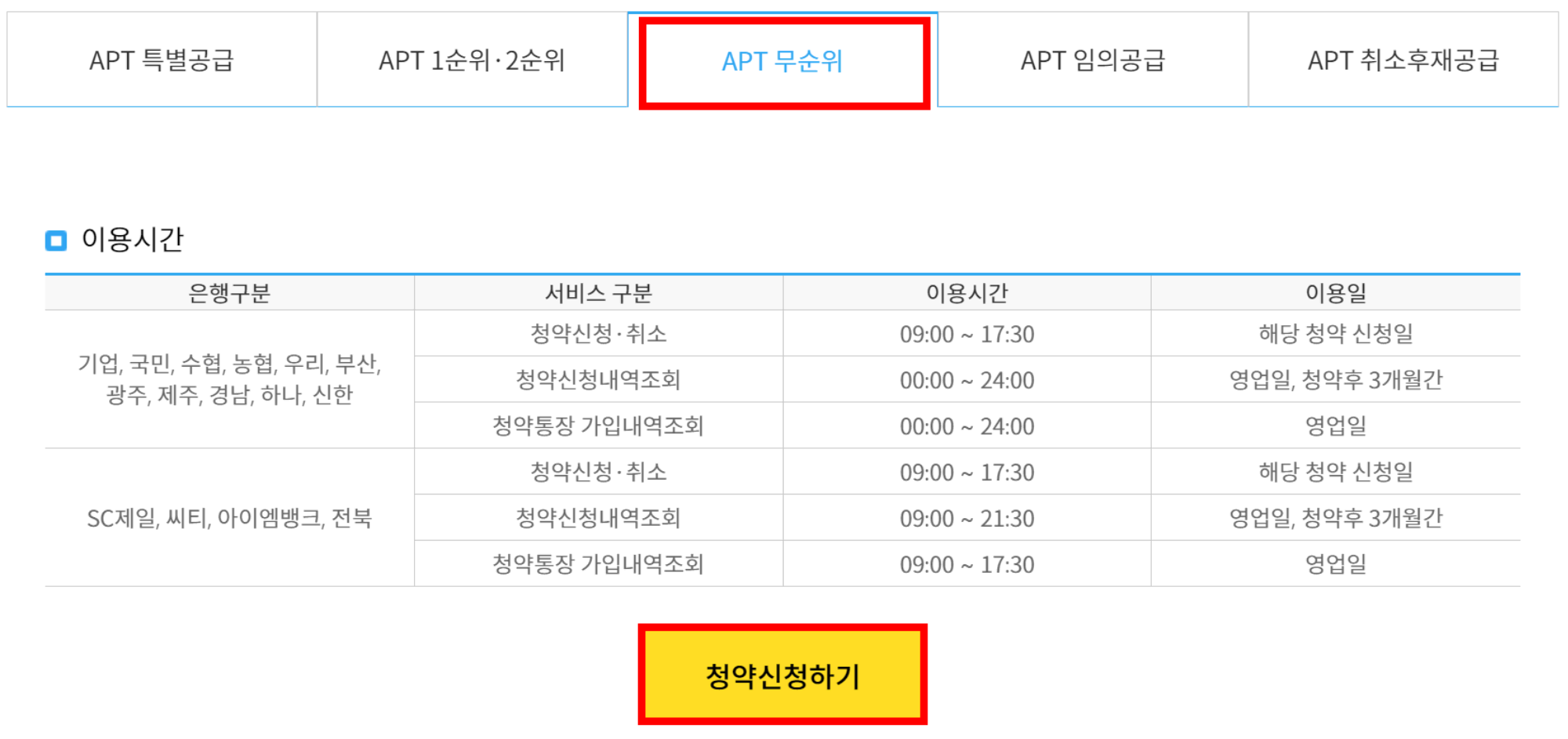 동탄역 롯데캐슬 무순위 청약 신청 방법