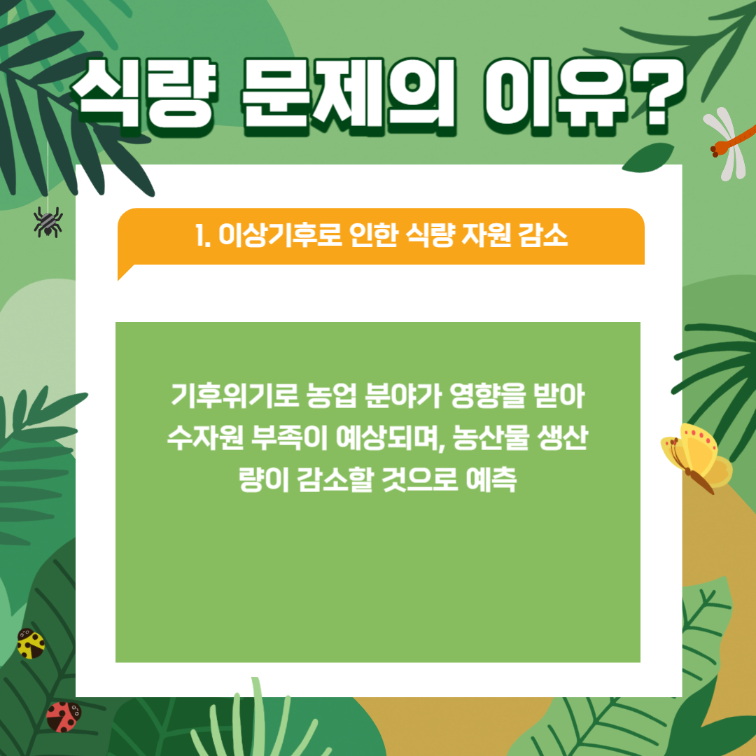 세계 식량의 날 10월 16일 지구 환경 지키기