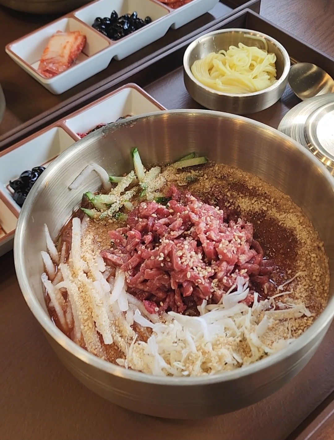 육회물회