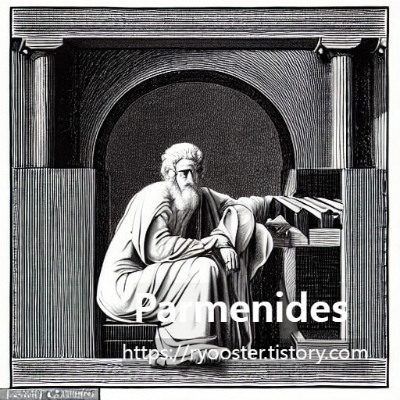 Parmenides&#44; the ancient Greek philosopher