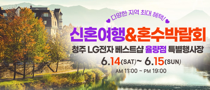 청주-신혼여행&amp;혼수박람회