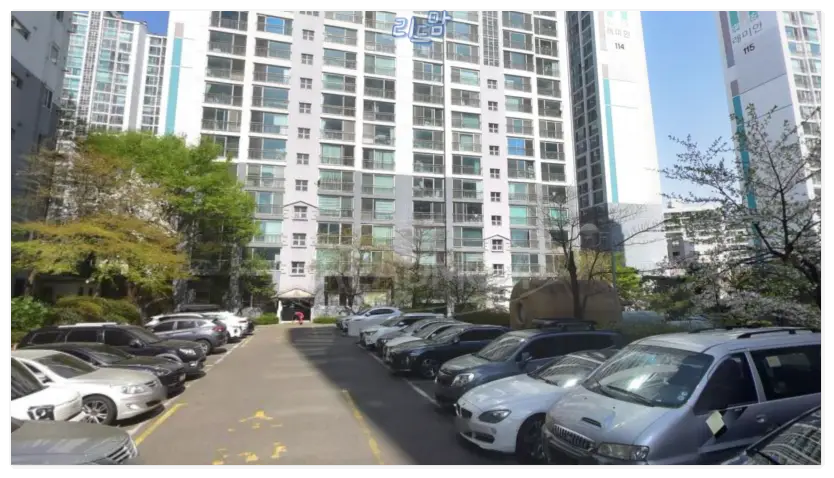 도원삼성래미안-용산-대단지-아파트-주차-자동차-주차난