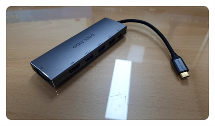  [USB- C 허브]  구매사용 후기 (EASY IDEA)