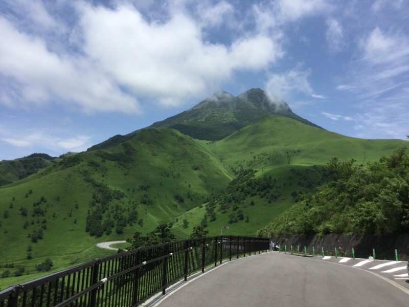 유후다케 산 사진