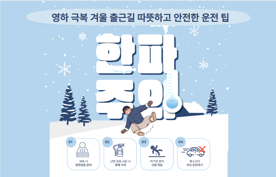  영하 극복 겨울 출근길 따뜻하고 안전한 운전 팁