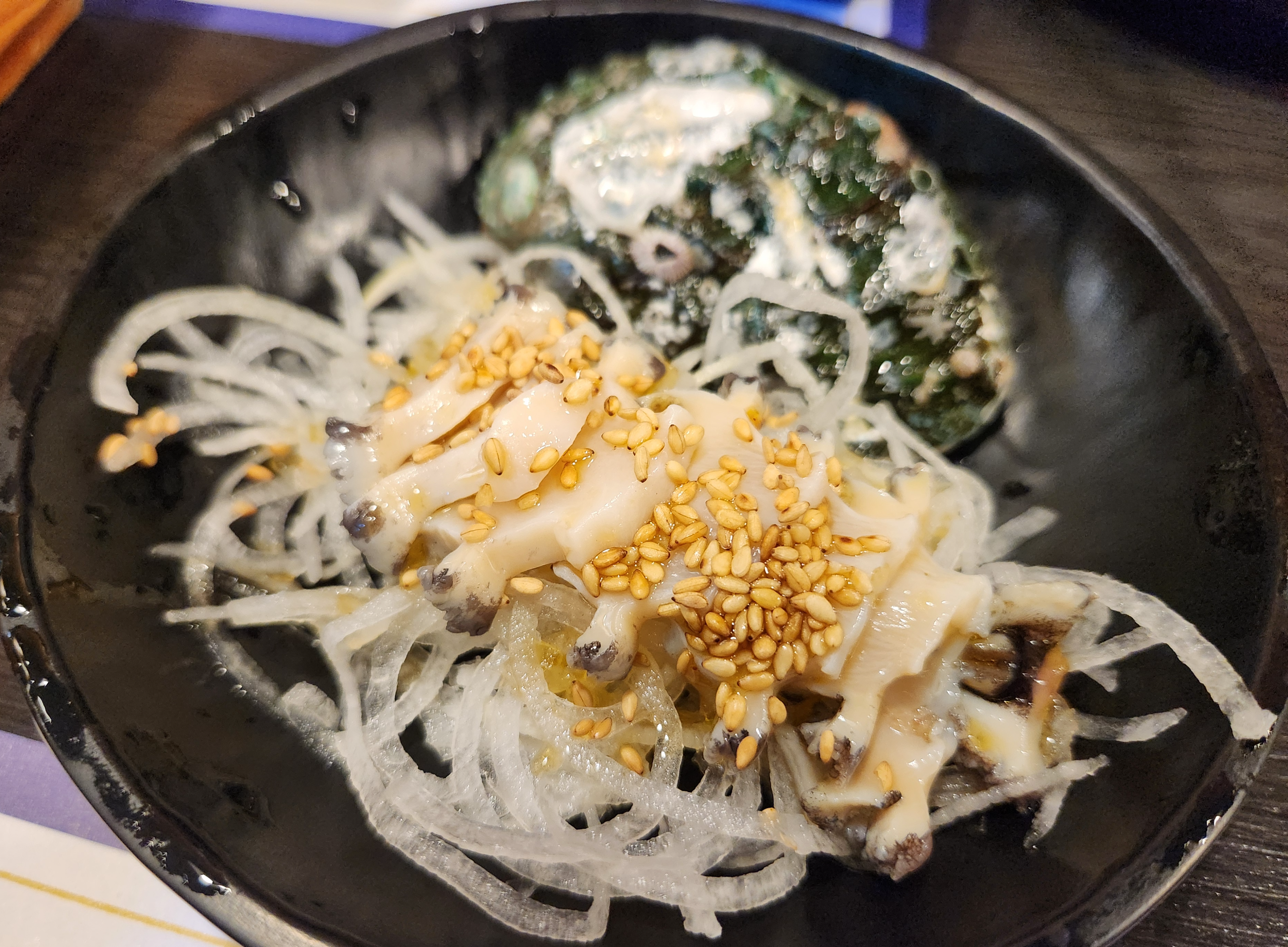 물고기자리-모둠숙성회-리필코스-전복