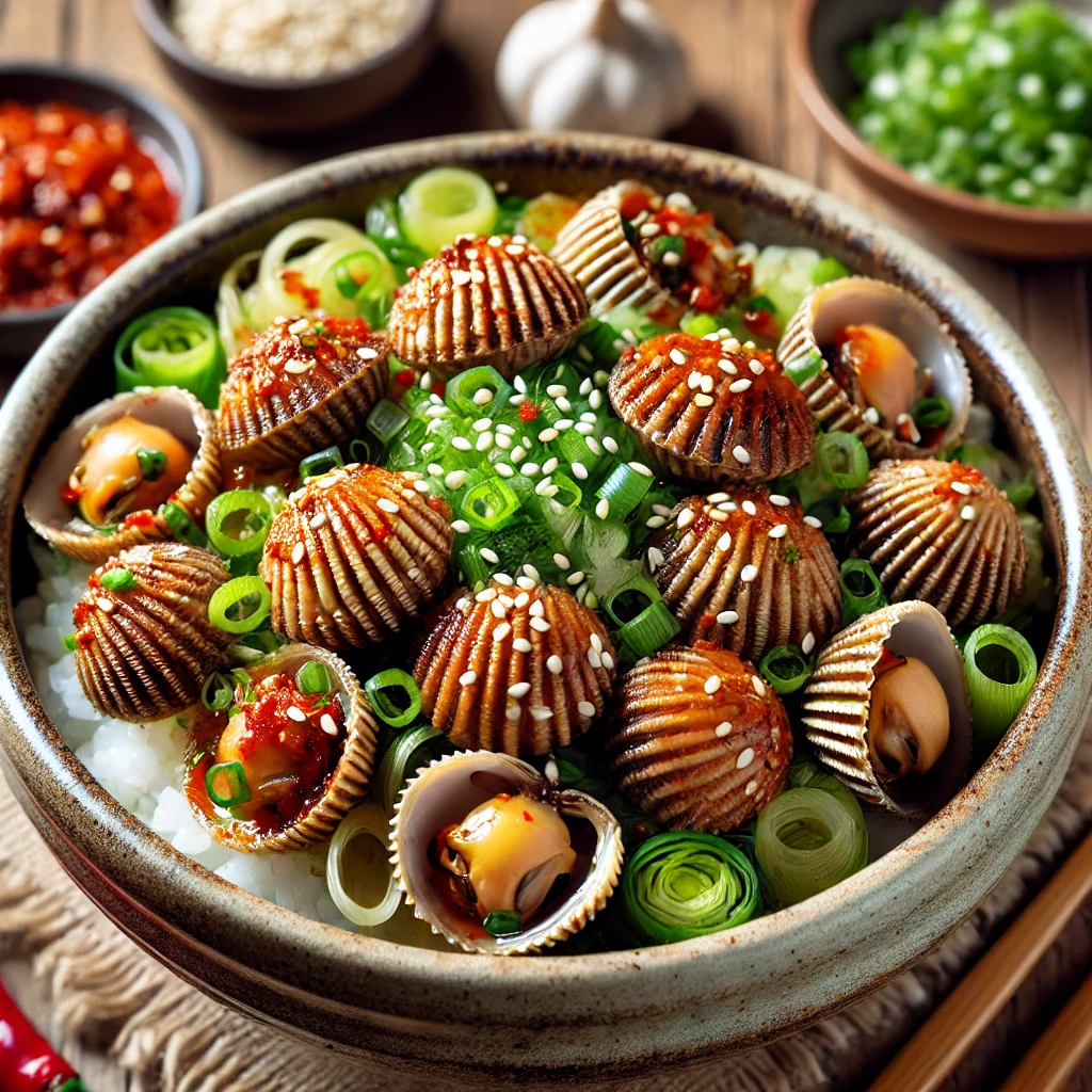 꼬막비빔밥 사진