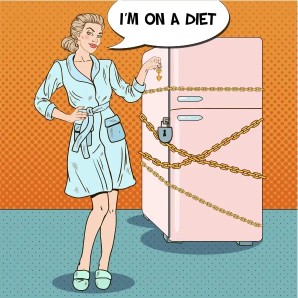 I'm on a diet.