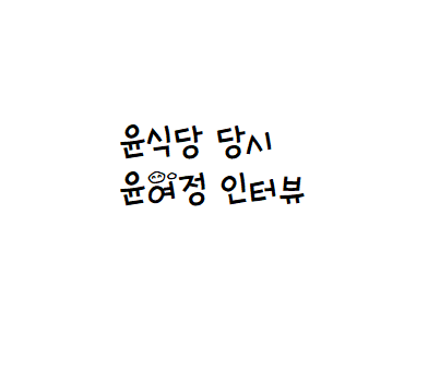  윤식당 당시 윤여정 인터뷰