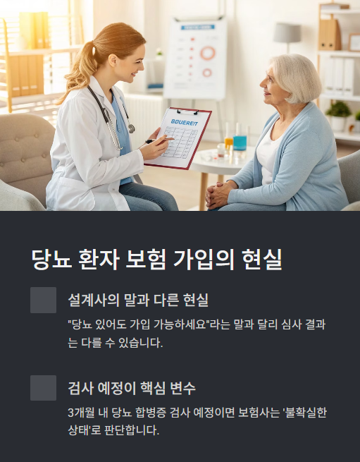 당뇨 환자 보험 가입의 현실