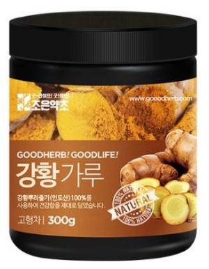 조은약초 인도산 강황가루&#44; 300g&#44; 1개