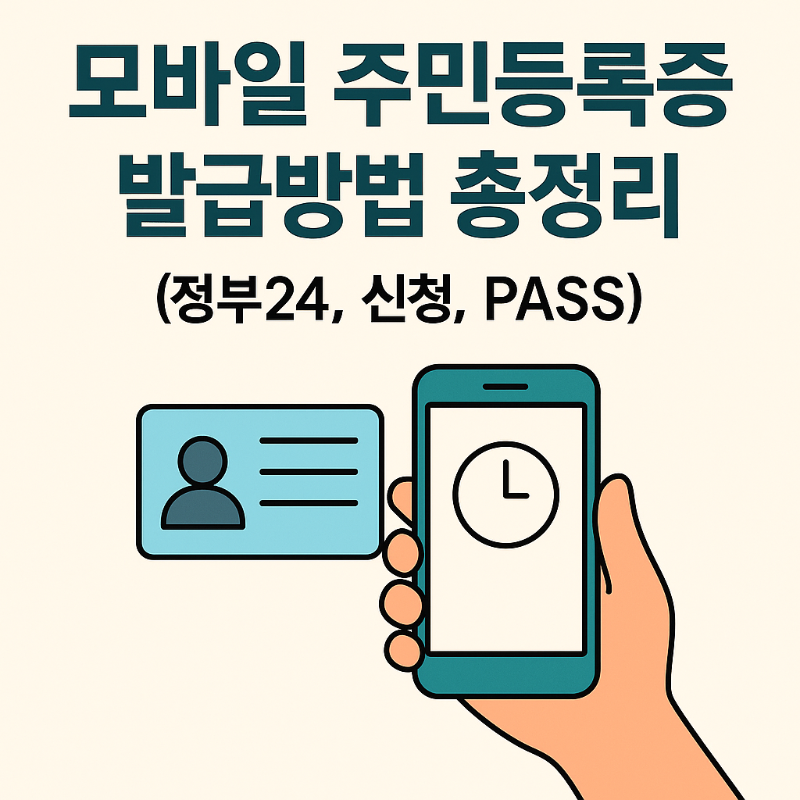 모바일 주민등록증&amp;#44; 모바일 주민등록증 발급 &amp;#44; 모바일 주민등록증 신청&amp;#44; 모바일 주민등록증 정부24&amp;#44; 모바일 주민등록증 pass 1