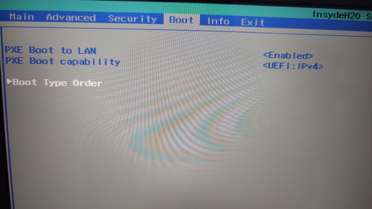 부트 타입 설정