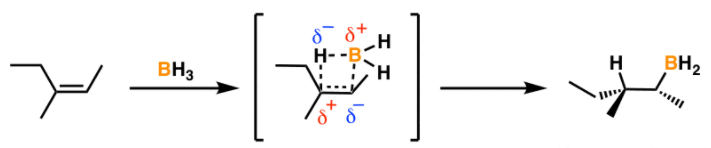  [유기화학] 6장 알켄(Alkene): 반응 및 합성 - 2 (수소 붕소 첨가 반응)