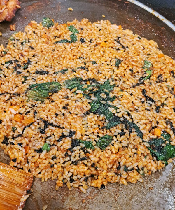 닭갈비 볶음밥 완성