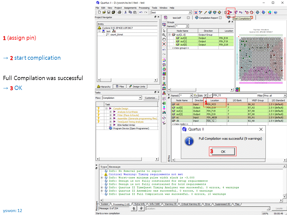 [Quartus] Quartus II 10.0 Quick Start