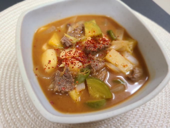  소고기 된장찌개 맛있게 끓이는 법