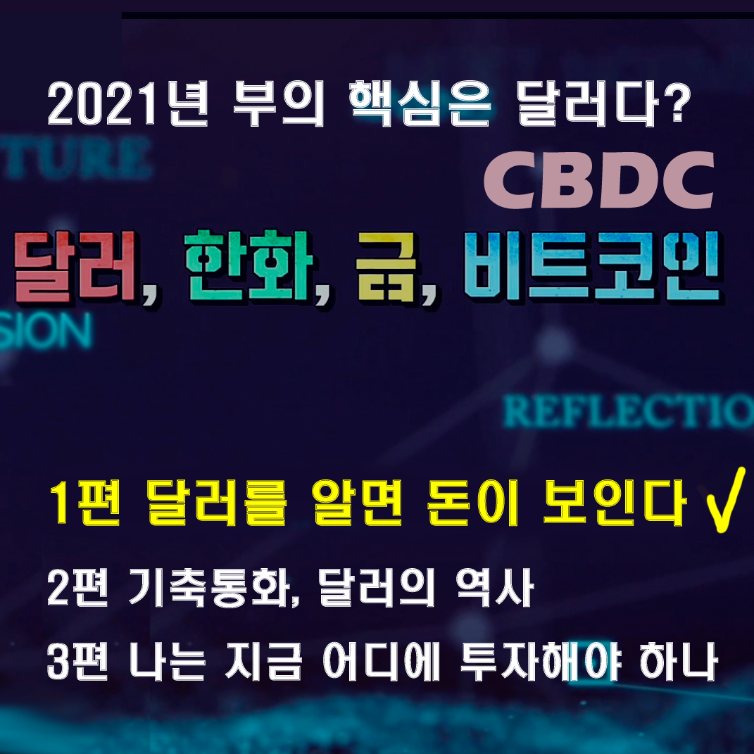  2021 부의 핵심은 달러다?  (1) 달러를 알면 돈이 보인다