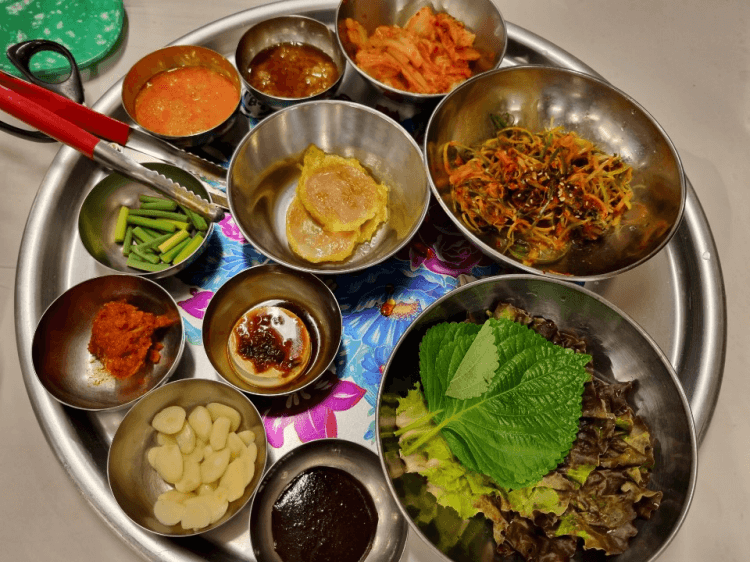 기본 상차림