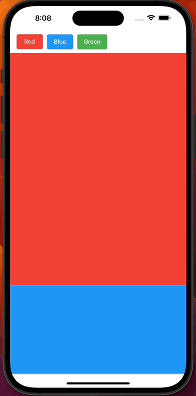 예제 실행 화면 gif