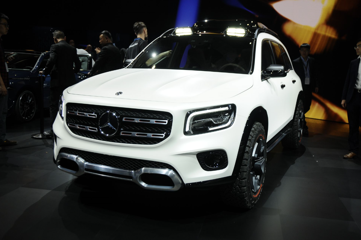  벤츠 GLB 콘셉트 공개. MPV 7인승 모델