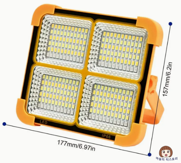 TEMU Solar LED light lamp