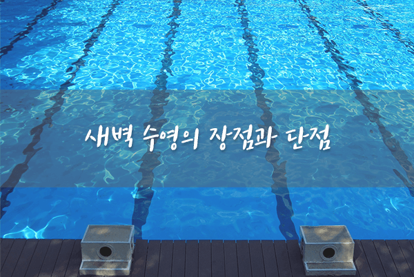 새벽 수영의 장점과 단점
