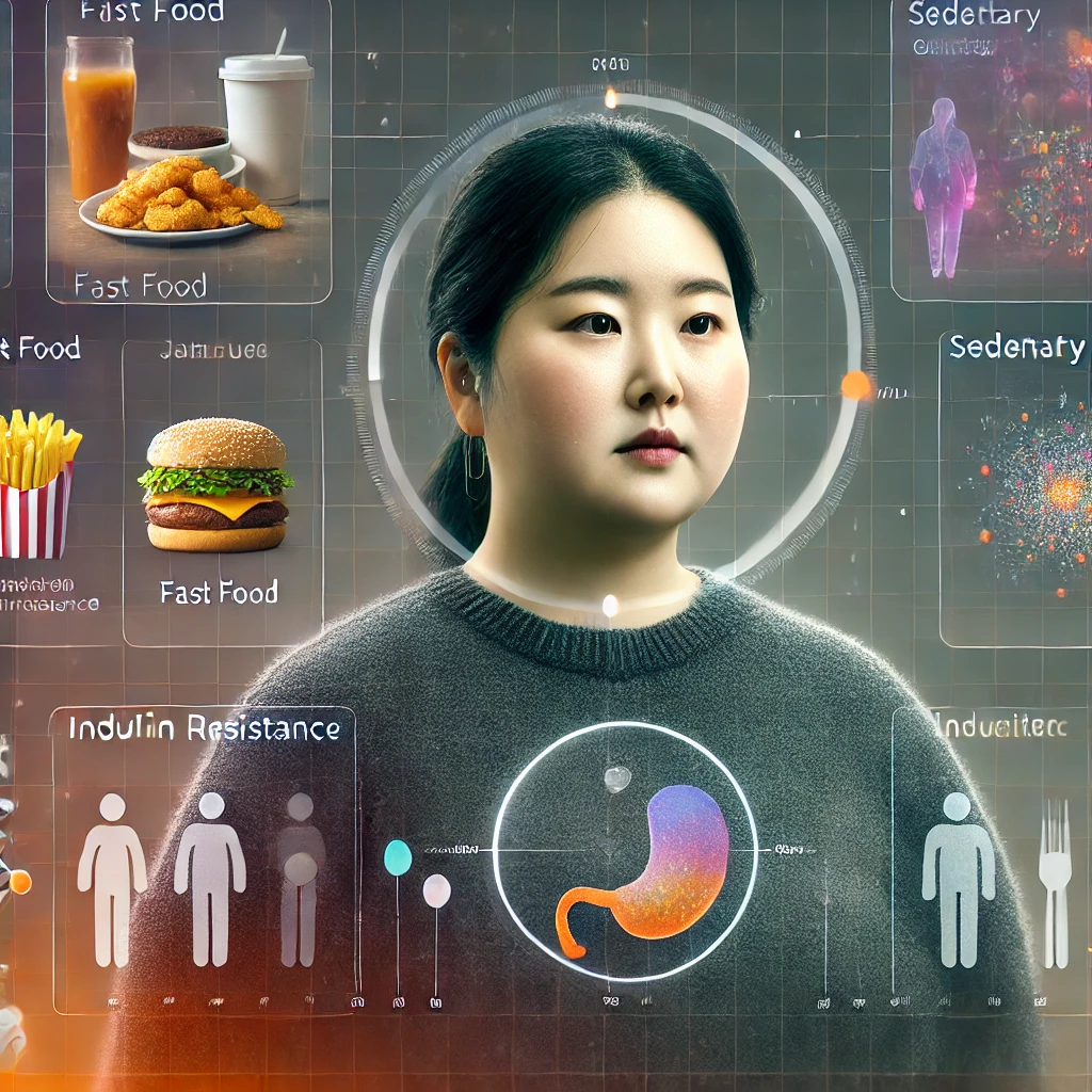 허리둘레 증가와 인슐린 저항성