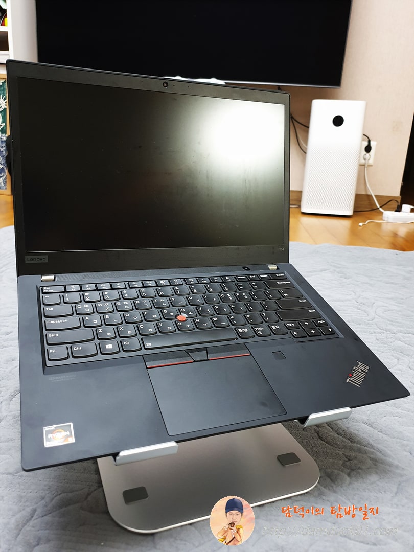 Thinkpad T14 타자 모드 거치도 가능