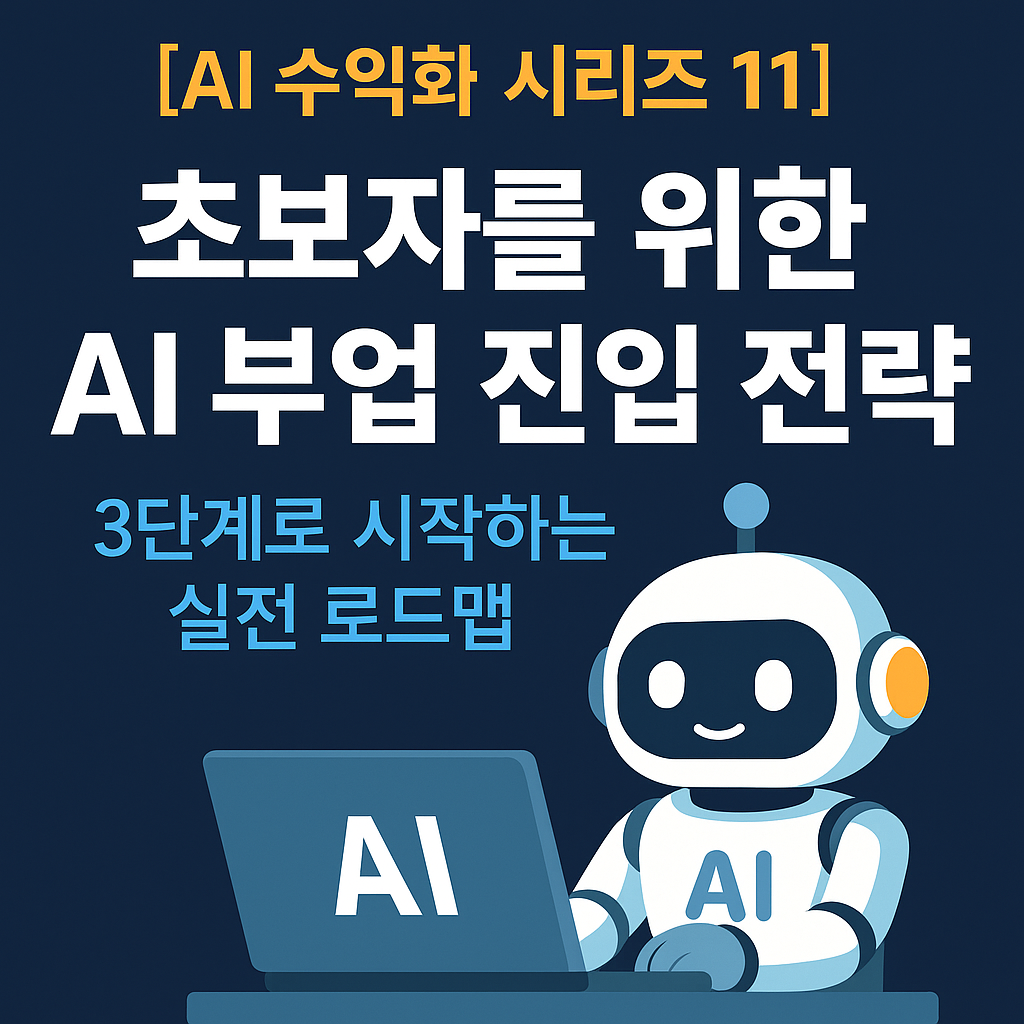 초보자를 위한 AI 부업 진입 전략 – 3단계로 시작하는 실전 로드맵