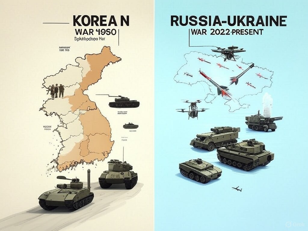 한국전쟁 vs. 우크라이나 전쟁: 국제사회의 대응 방식은 어떻게 달랐나?