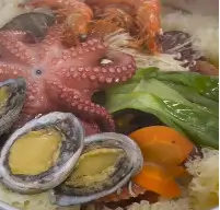 해신 닭칼국수 대왕암 돌미역 칼국수