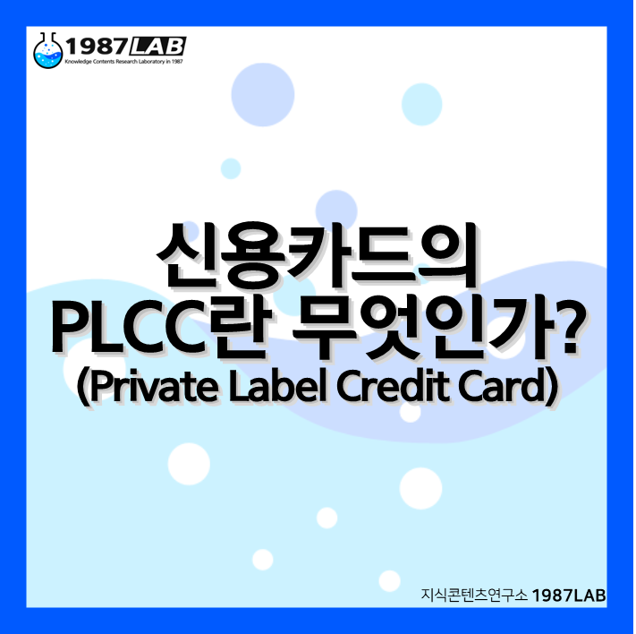 신용카드의 PLCC(Private Label Credit Card)란 무엇인가?