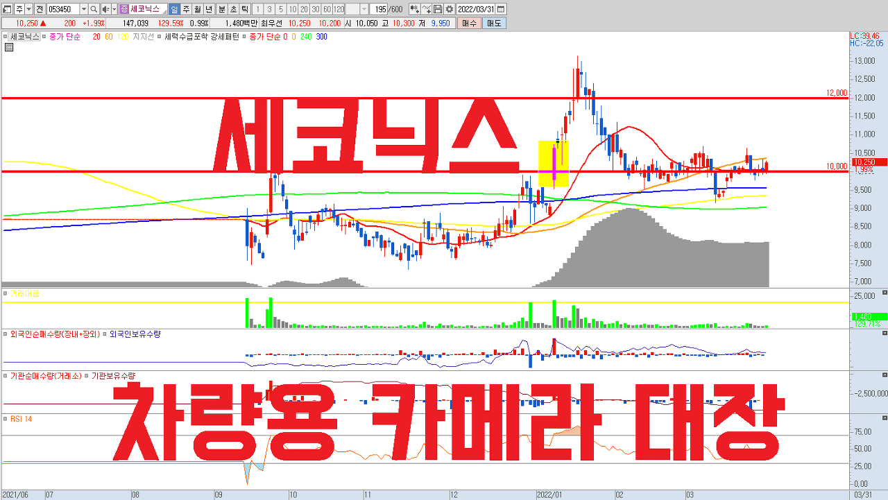  +30% 상승 이후 다시 한번 찾아온 기회, 전기차 전환과 함께 구조적으로 성장할 수밖에 없는 차량용 카메라 관련주. 3월 감사시즌 '적정' 보고서로 환기 탈출, 새로운 가치 평가 시작.