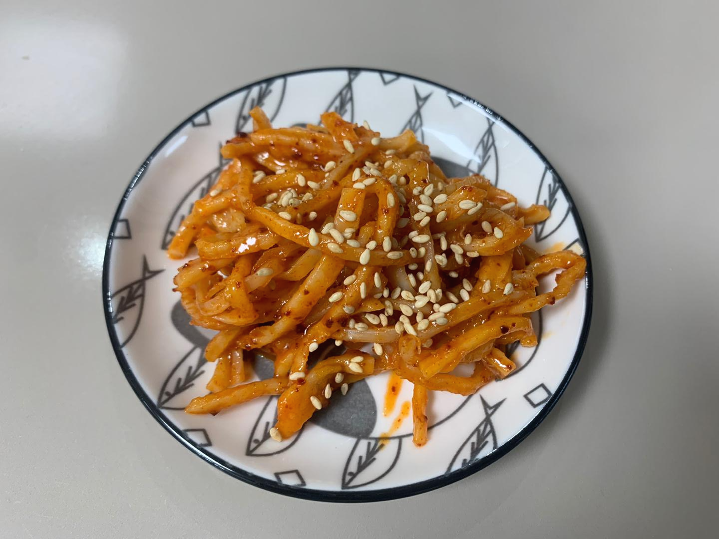  진미채 볶음, 입맛 잃은 아내를 위한 반찬